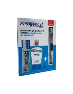Parogencyl Pack Control Pasta Encias 125ml + Control Colutorio 500ml + Regalo Cepillo de Dientes