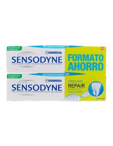 Sensodyne Repair & Protect Fresh Mint Duplo 2x75ml
