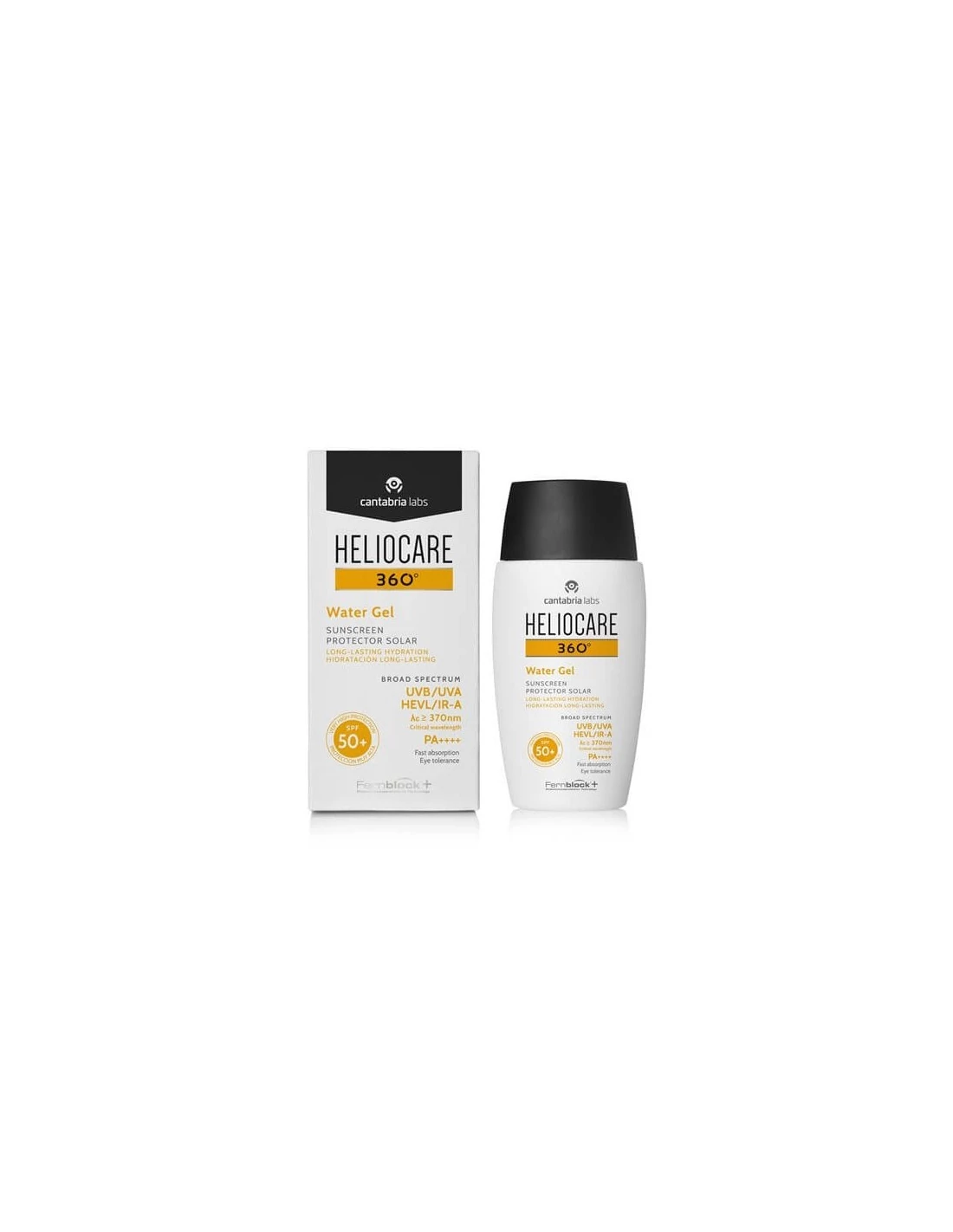 Heliocare Pack 360 Water Gel Spf50+ 50ml + Radiance C Oil-free 10 Amp. + Neceser