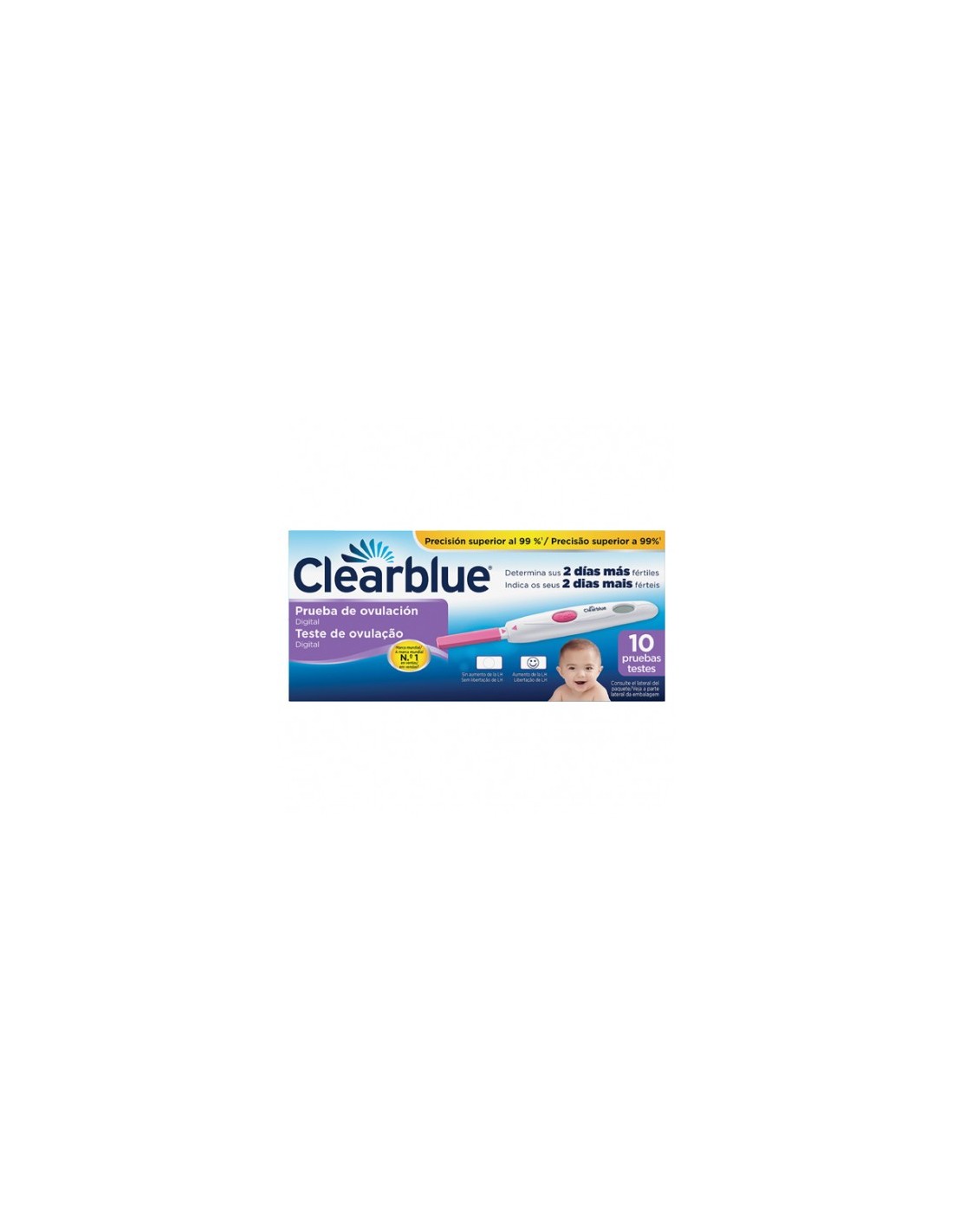Clearblue Test Ovulación Digital 10 Unidades
