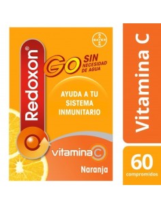 Redoxon GO Vitaminas Defensas 30 Comprimidos Masticables