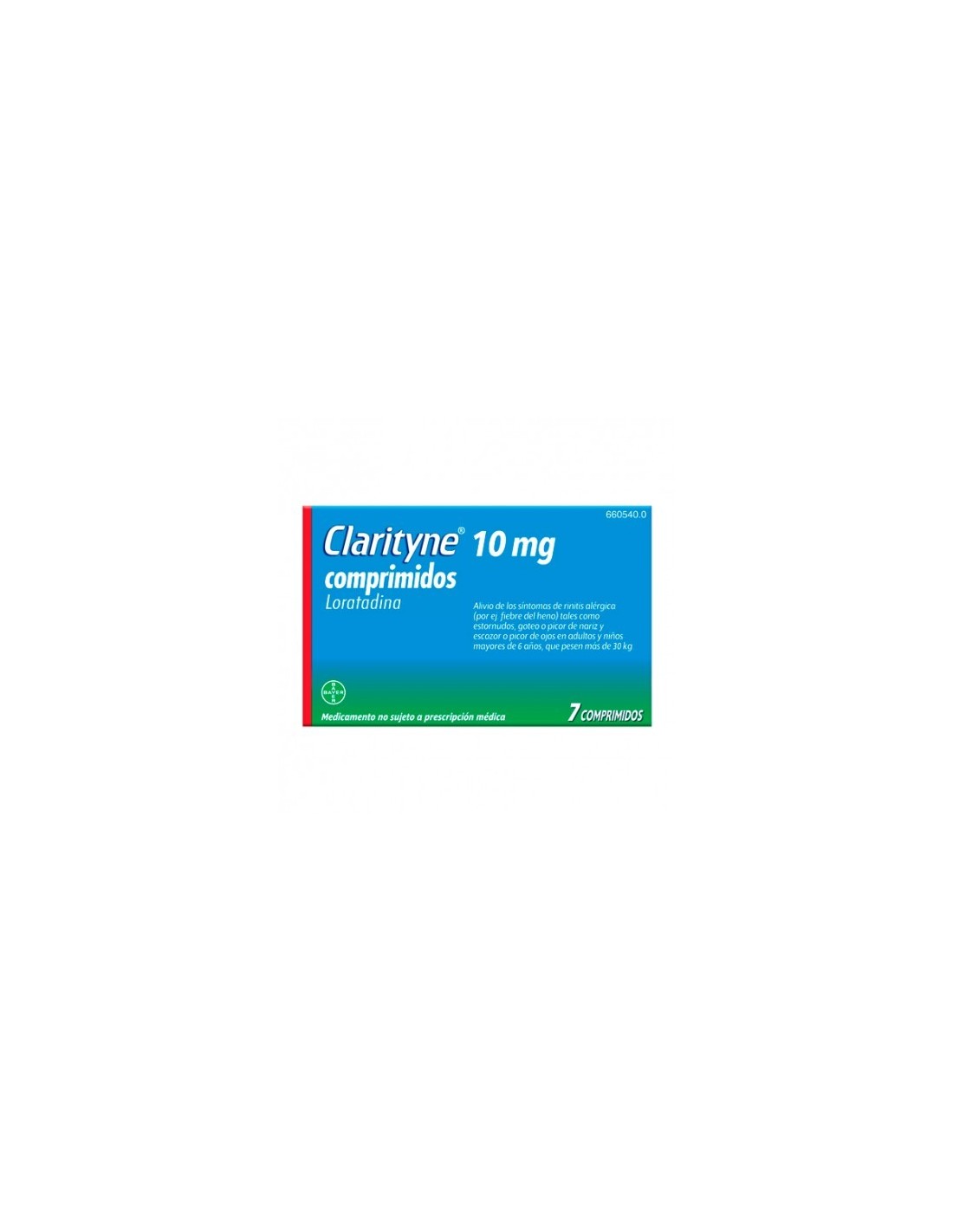 Clarityne 10 mg 7 Comprimidos