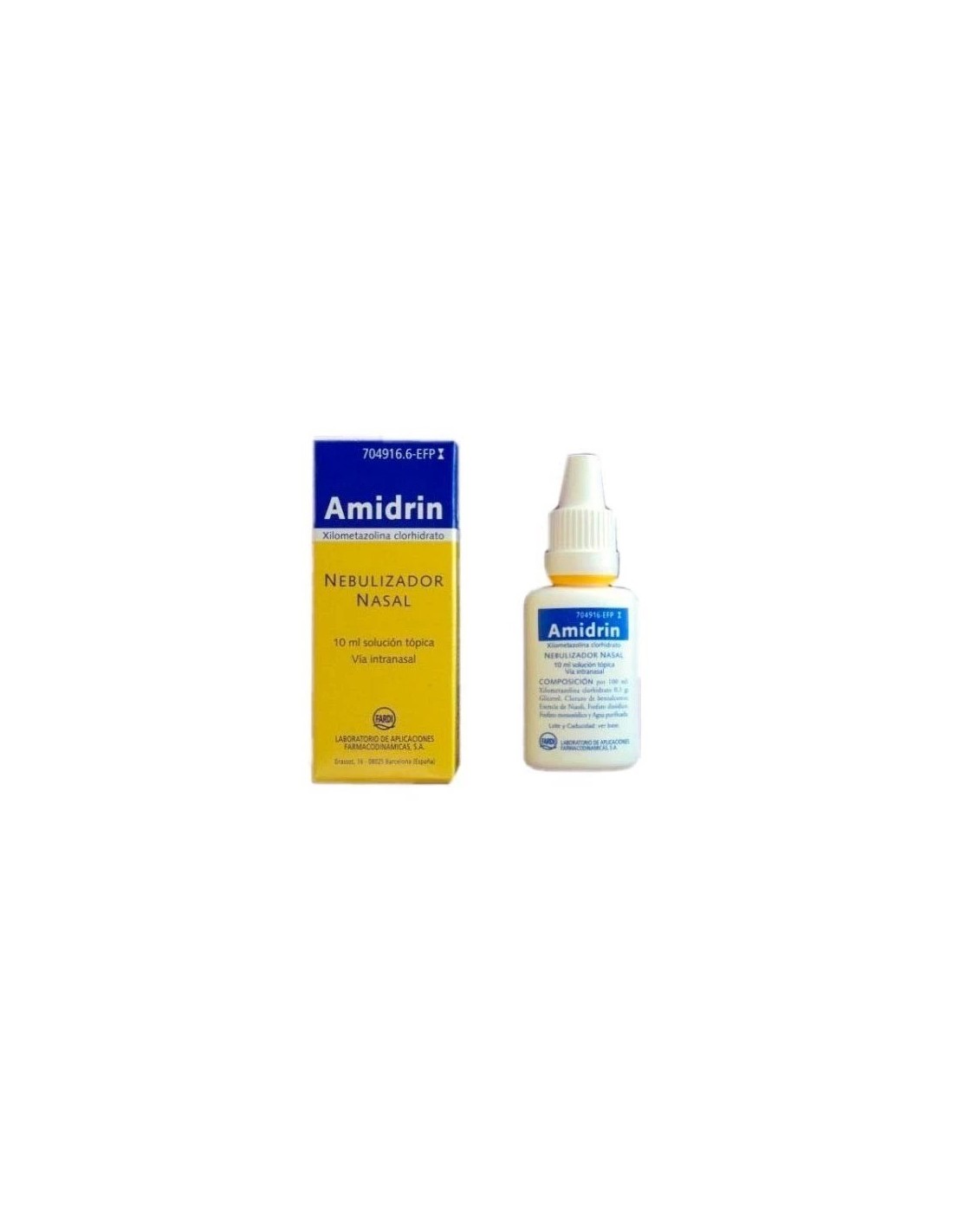 Amidrin 1mg/ml Nebulizador Nasal 15ml