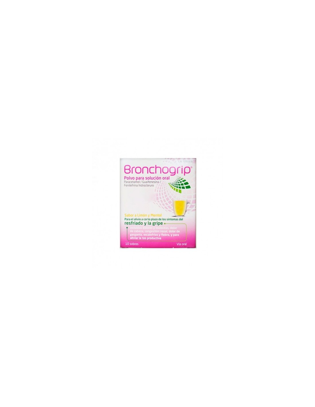 Bronchogrip 10 Sobres Polvo Solucion Oral