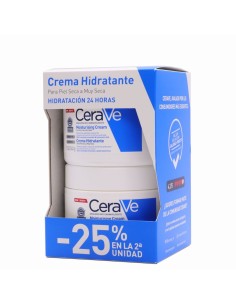Cerave Crema Hidratante Duplo Piel Seca a Muy Seca 2x340 Gr