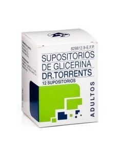 Supositorios Glicerina Dr Torrents 12 Supositorios Tarro