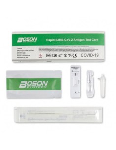 Boson Biotech Test Antigenos Covid-19 Autodiagnostico Sars-cov-2 5 Unidades