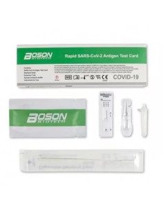 Boson Biotech Test Antígenos COVID-19 SARS-COV-2 Autodiagnóstico 1 unidad