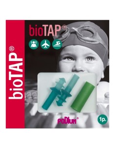 Tapones oídos de SILICONE BioTap para niños 6 ud