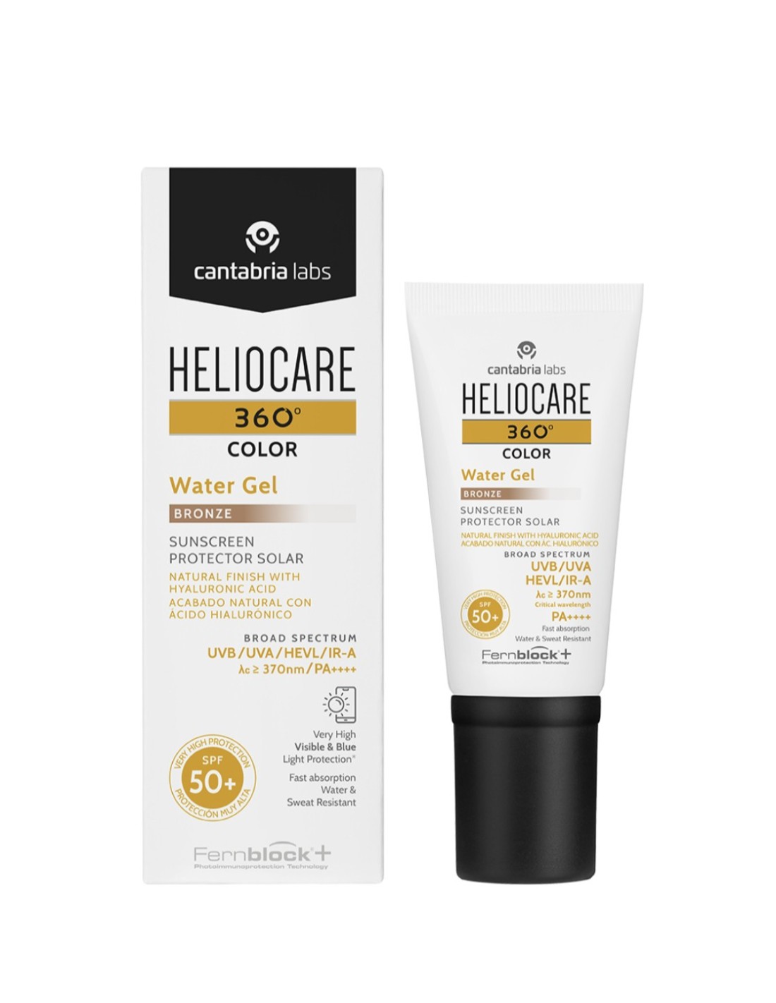 Heliocare 360º Water Gel Bronce SPF 50+ 50 ml