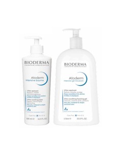 Bioderma Pack Atoderm Intensive Baume 500ml + Atoderm Intensive Gel Moussant 1000ml
