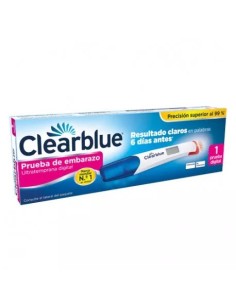 Clearblue Test de Embarazo Detección Ultratemprana 1 Unidad