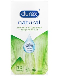 Durex Natural Preservativos 10 Unidades