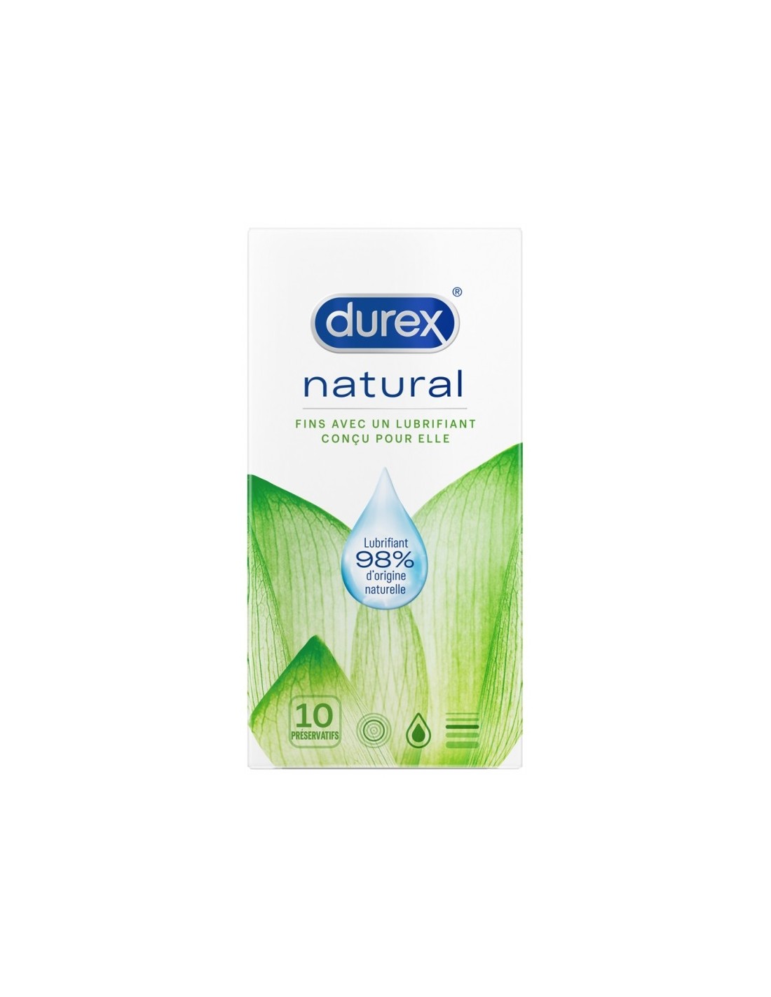 Durex Natural Preservativos 10 Unidades
