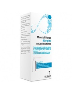 Biorga Minoxidil 50 mg/ml Solución Cutánea 1 Frasco 60 ml