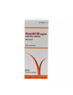 Aloxidil 50 mg/ml Solución Cutánea 1 Frasco 60 ml
