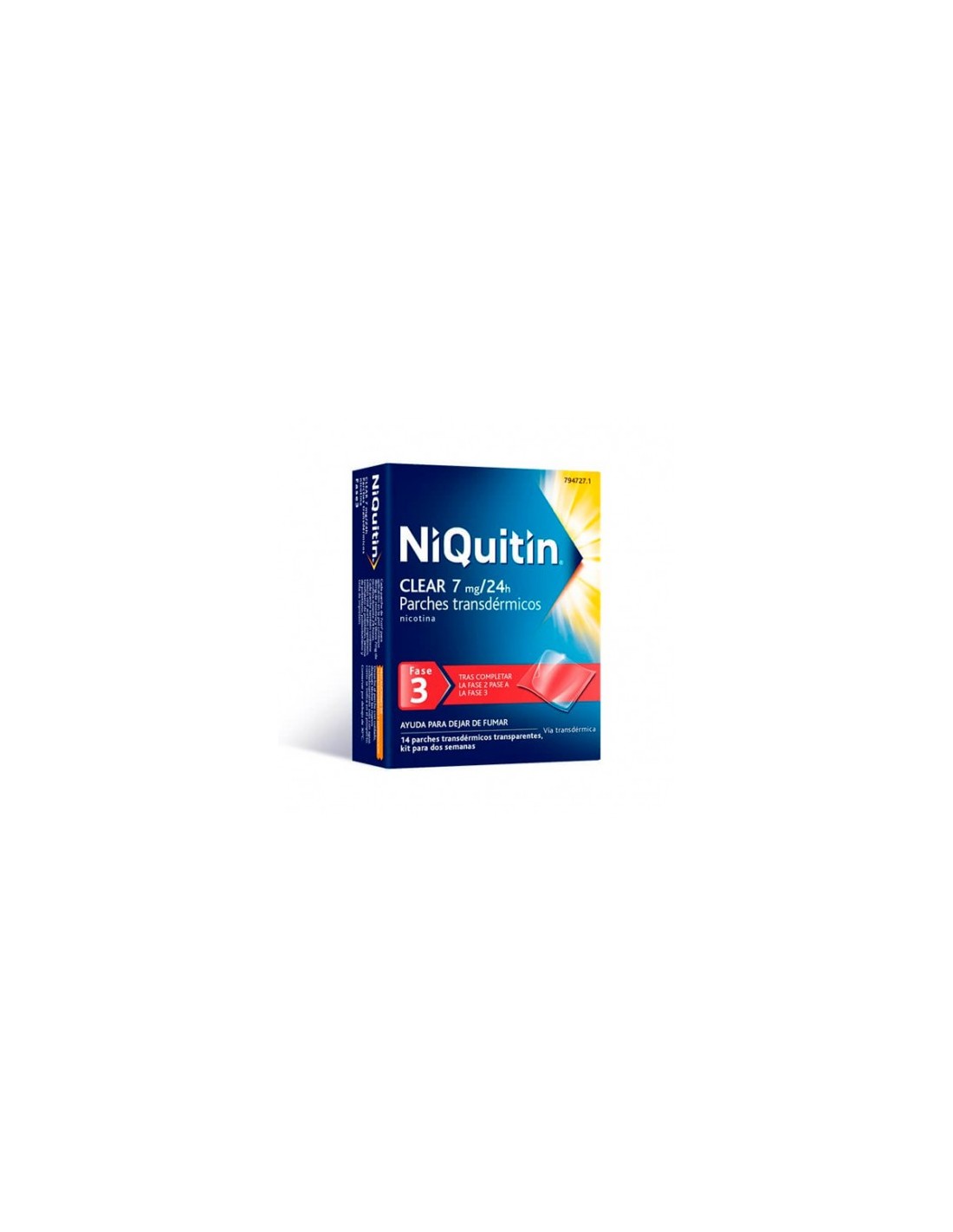 Niquitin Clear 7 mg/24h 14 Parches Transdermicos