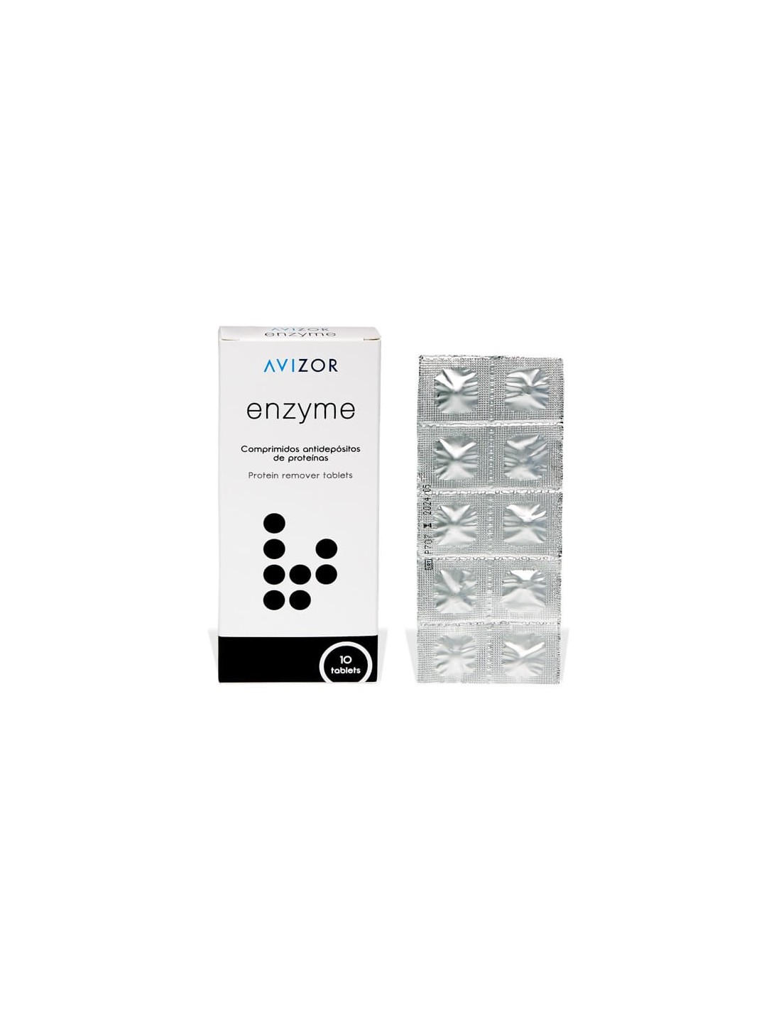 Avizor Enzyme Comprimidos Antidepósitos de Proteínas 10 Tabletas