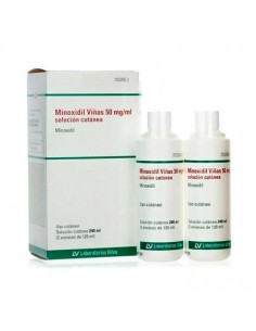 Minoxidil Viñas 50 Mg/Ml Solución Cutánea 2 Frascos 120 ml