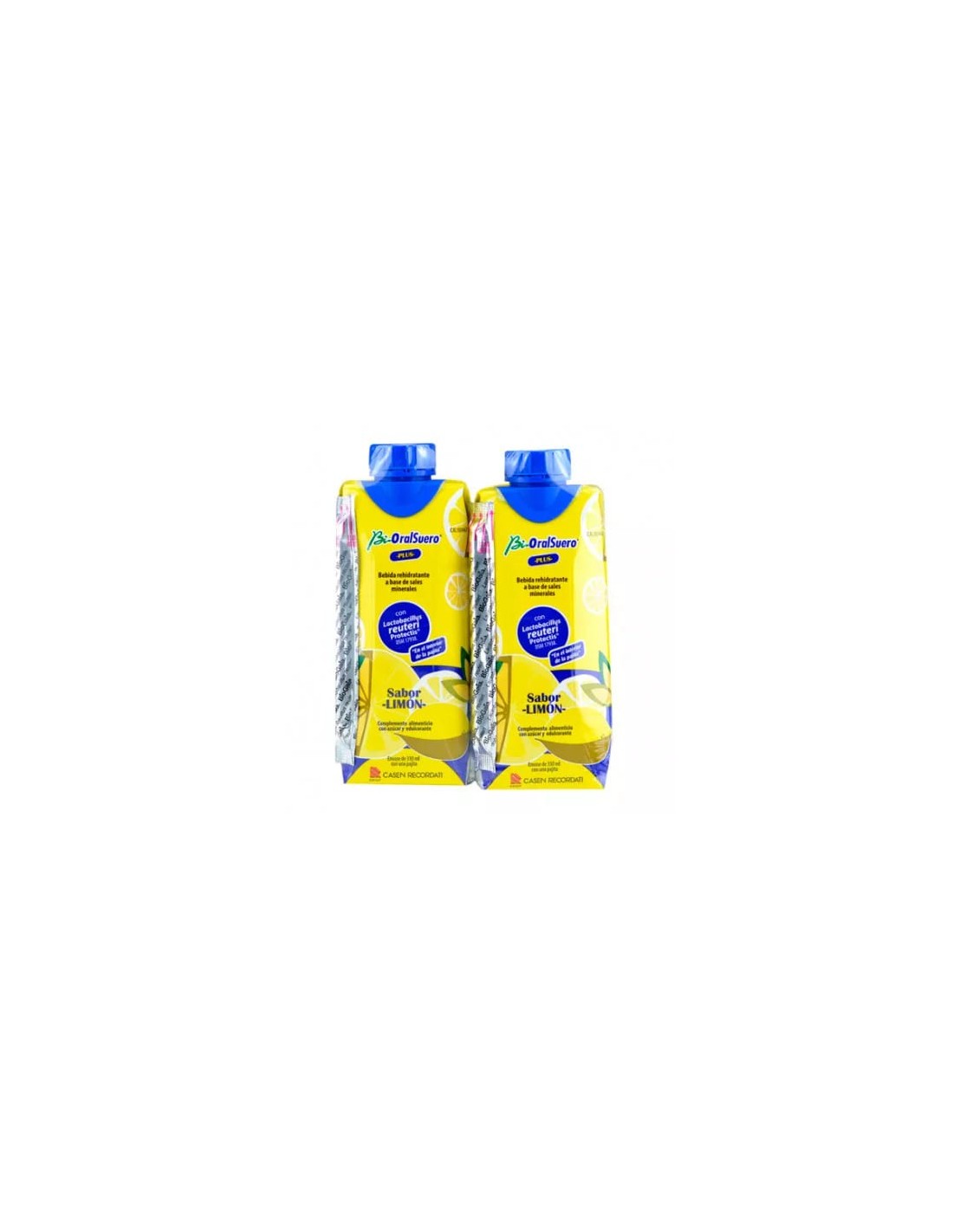 Bi-Oralsuero Plus Rehidratante Sabor Limón Duplo 2x330ml