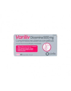 Variliv Diosmina Cinfamed 500 Mg 60 Comprimidos