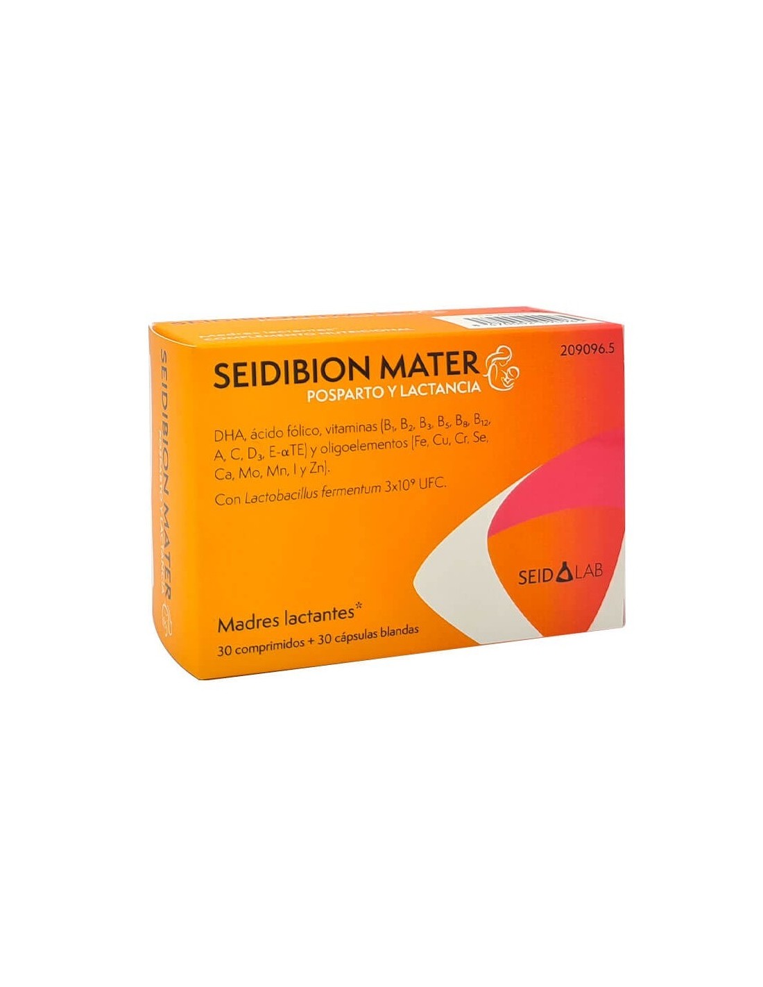 Seidibion Mater Posparto y Lactancia 30 Comprimidos + 30 Cápsulas Blandas