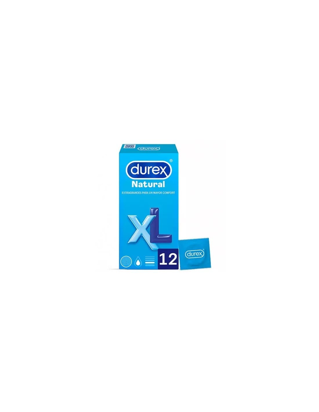 Durex Preservativo Natural XL 12 unidades