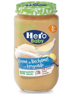 Hero Baby Tarrito Crema de Bechamel con Lenguado 235 gr +8m