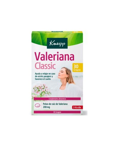 Valeriana Classic 30 grageas