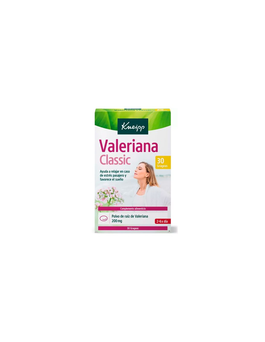 Valeriana Classic 30 grageas