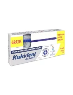 Kukident Expert 57g + Oral-b Cepillo Para Prótesis Dentales