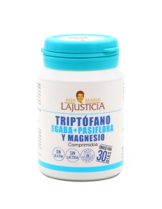 Ana Maria Lajusticia Triptofano con Gaba + Pasiflora y Magnesio 60 Comprimidos