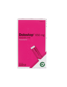 Dolostop 650 Mg Solución Oral 10 Sobres
