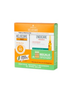 Heliocare 360 Gel Oil-free Spf50 50ml + Endocare Radiance C Oil Free Ampollas 4x2ml
