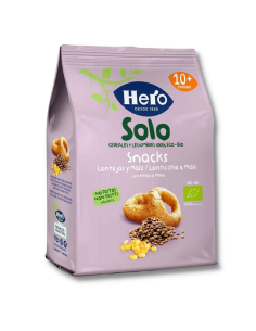 Hero Solo ECO Baby Snack de Lentejas 50 GR