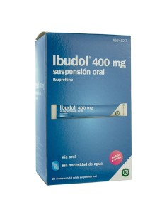 Ibudol 400 mg 20 Sobres Suspensión Oral 10 Sobres