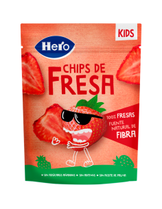 Hero Kids Snacks Chips fresa