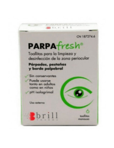 Parpafresh 6 Toallitas Oculares
