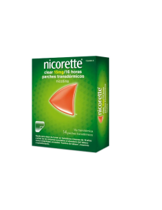 Nicorette Clear Parches Transdérmicos 15mg/16h 14parches