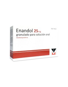 Enandol 25mg Granulado Para Solución Oral 10 Sobres