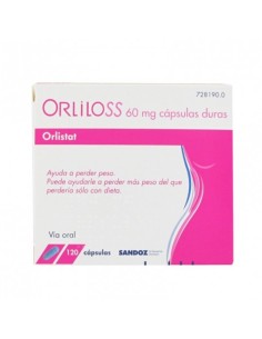 Orliloss 60 mg, 120 Cápsulas Duras