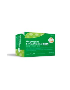 Ibuprofeno Stadapharm 400 mg 20 Sobres Suspensión Oral