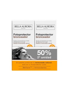 Bella Aurora Fotoprotector Bronceador Spf30 Duplo 50ml + 50ml