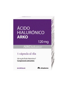 Arkoadvance Acido Hialuronico 120 mg 30 Capsulas