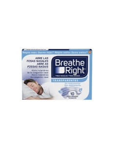 Breathe Right Tira Nasal Transparente 10 uds