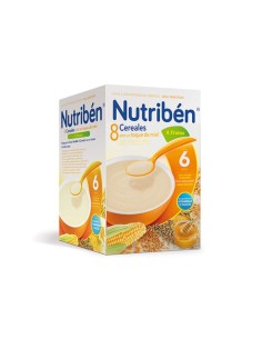 Nutriben 8 Cereales Con Miel y 4 Frutas 600 Gramos