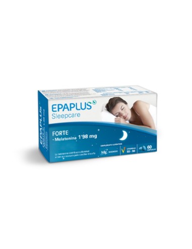 Epaplus Sueño Melatonina Forte 1,98 mg 60 Cápsulas