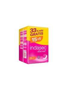 Indasec Discreet Maxi 15 + 5 Unidades