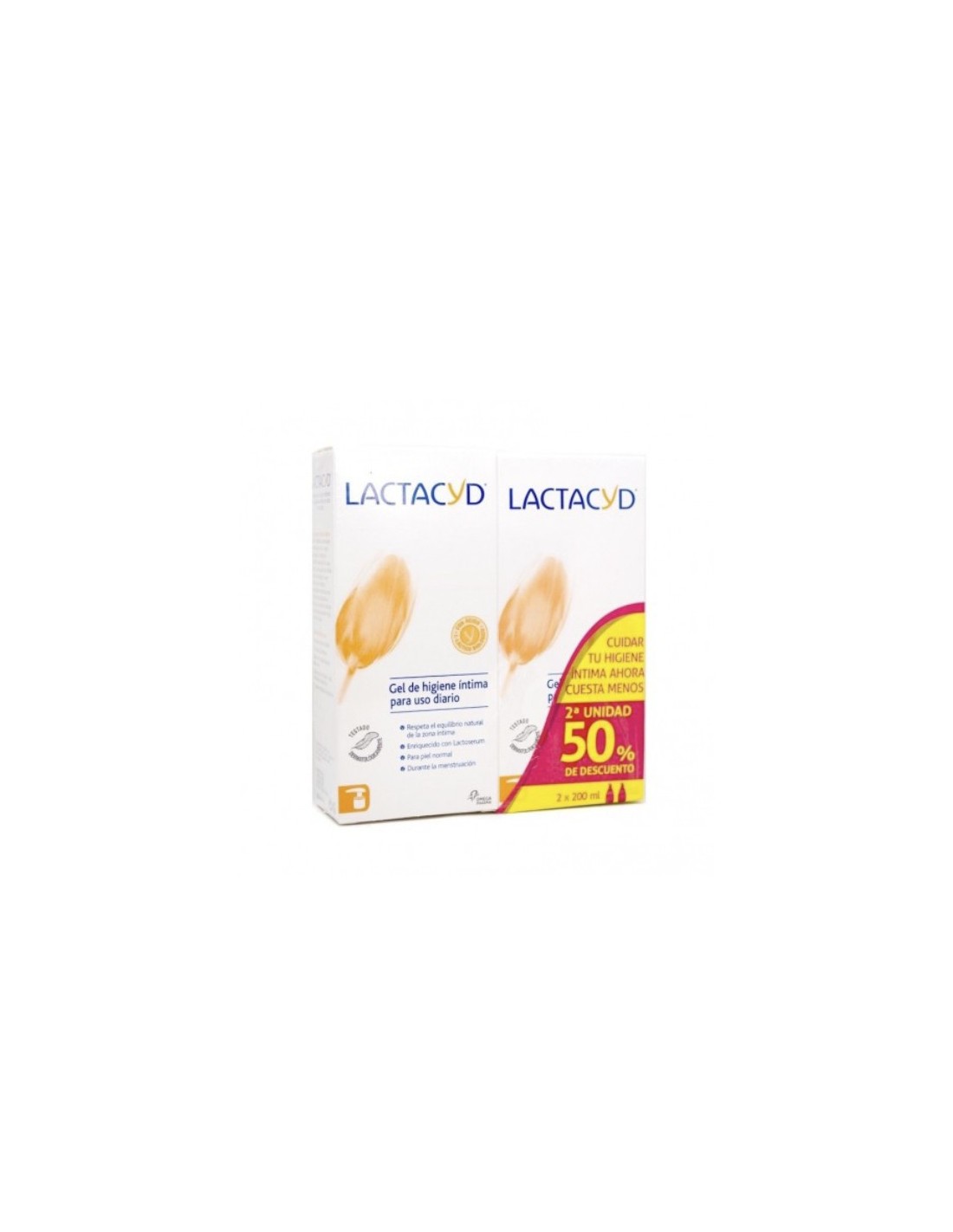 Lactacyd Higiene Íntima Duplo 2x200 ml