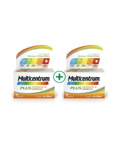 Multicentrum Plus Duplo Ginseng Gingko  2x30 Comprimidos